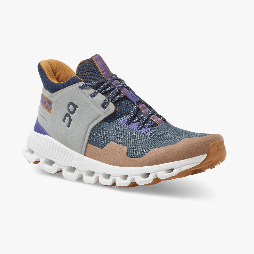 ¡Corre hacia el futuro! ON Cloud Hi Edge: Sand/Brown. Oferta Suiza, ¡tus pies lo agradecerán!